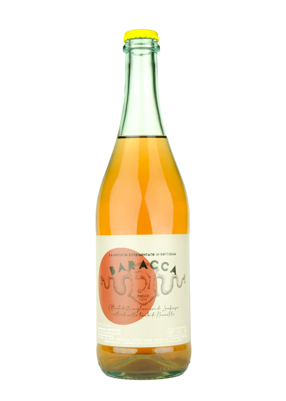 Brigo 2023 Rosé Pétillant Naturel ‘Baracca’ Lambrusco di Sorbara