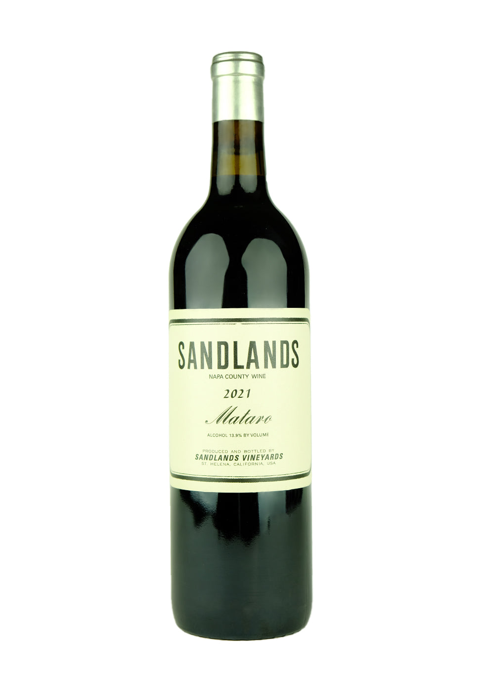 Sandlands 2021 Mataro Napa County