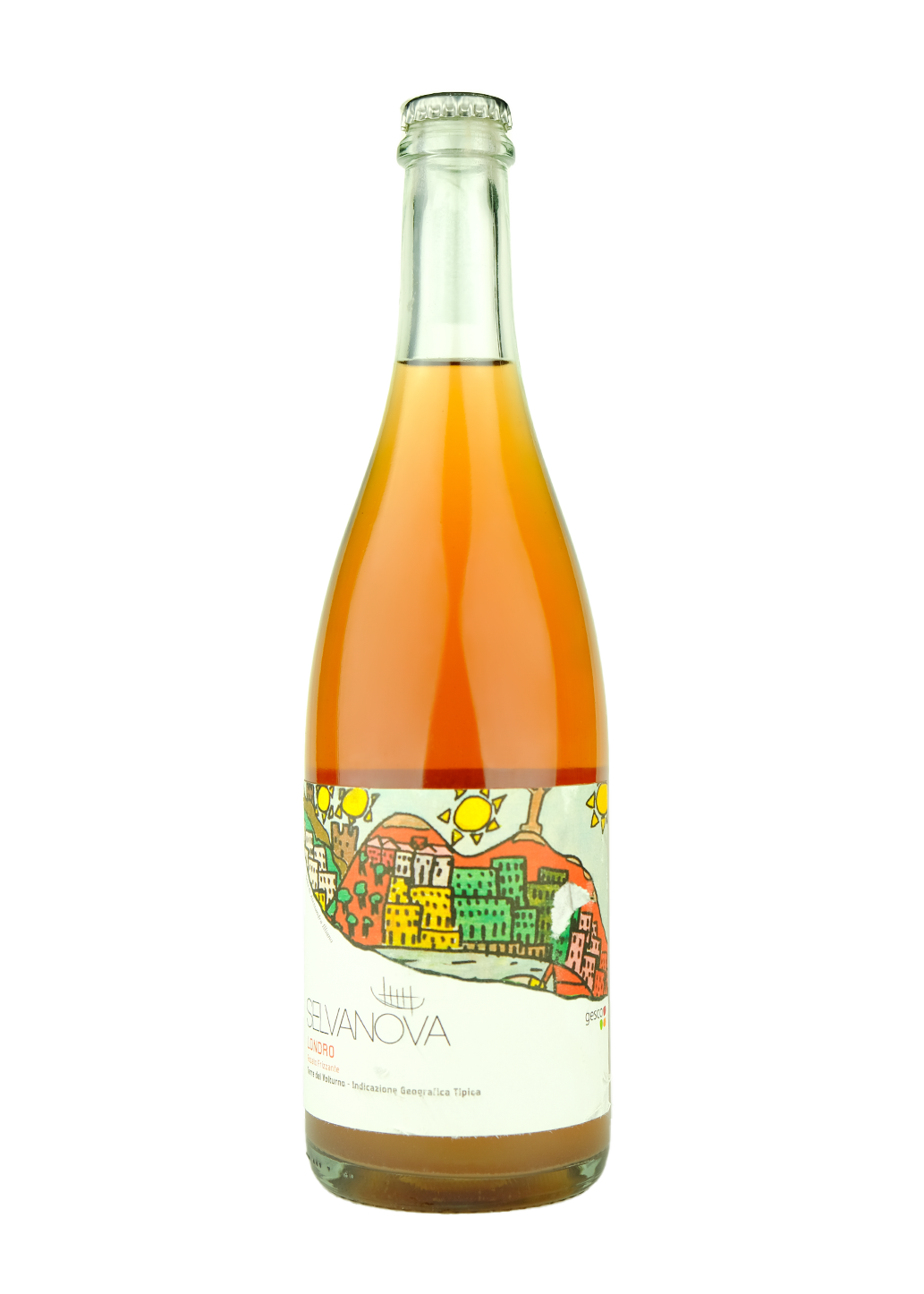 Selvanova 2021 Sparkling Rosato ‘Londro' Terre del Volturno (Damaged Labels)
