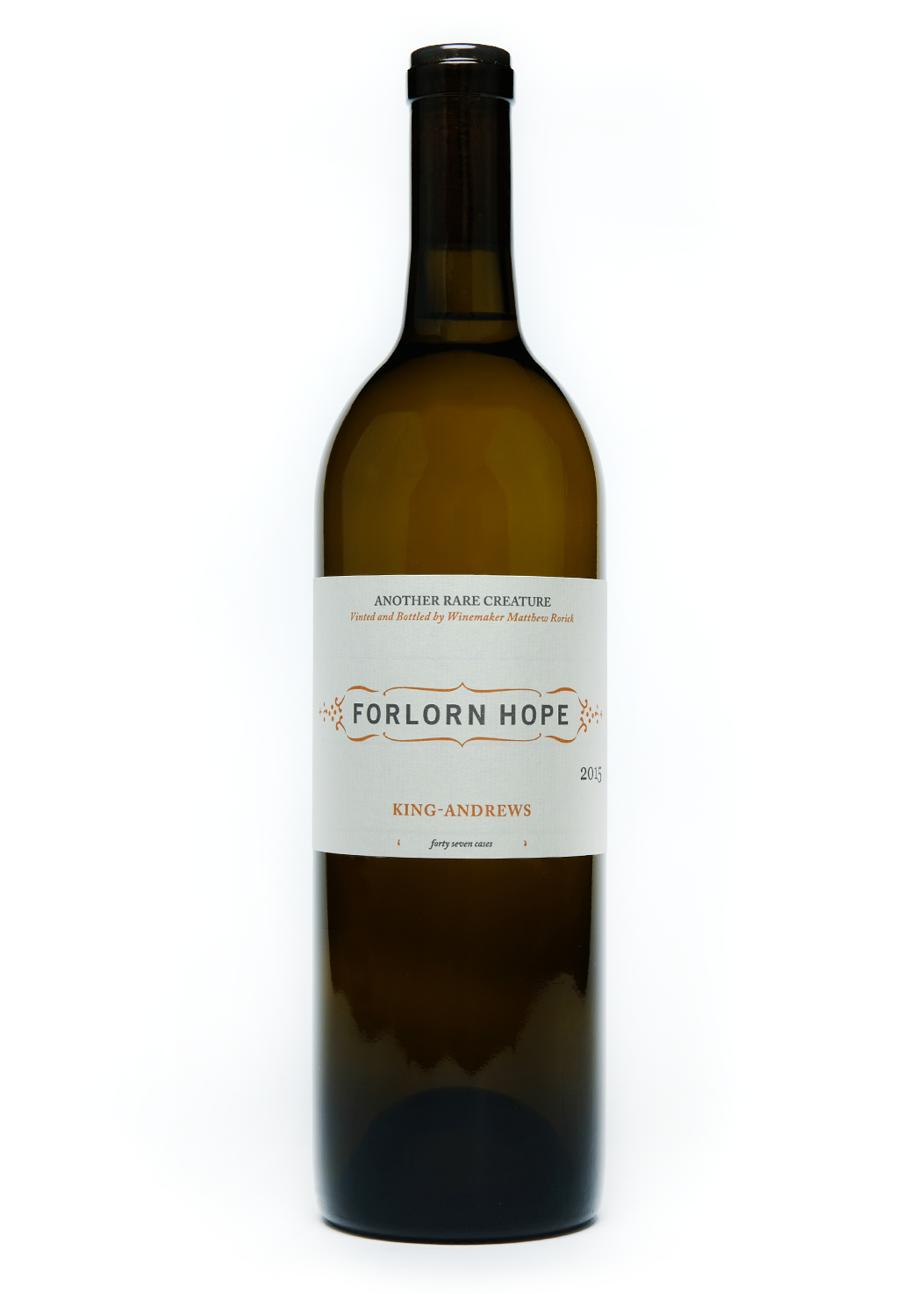 Forlorn Hope 2015 White Wine King Andrews